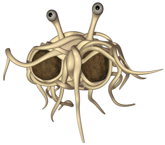 Le Monstre en Spaghettis Volant
